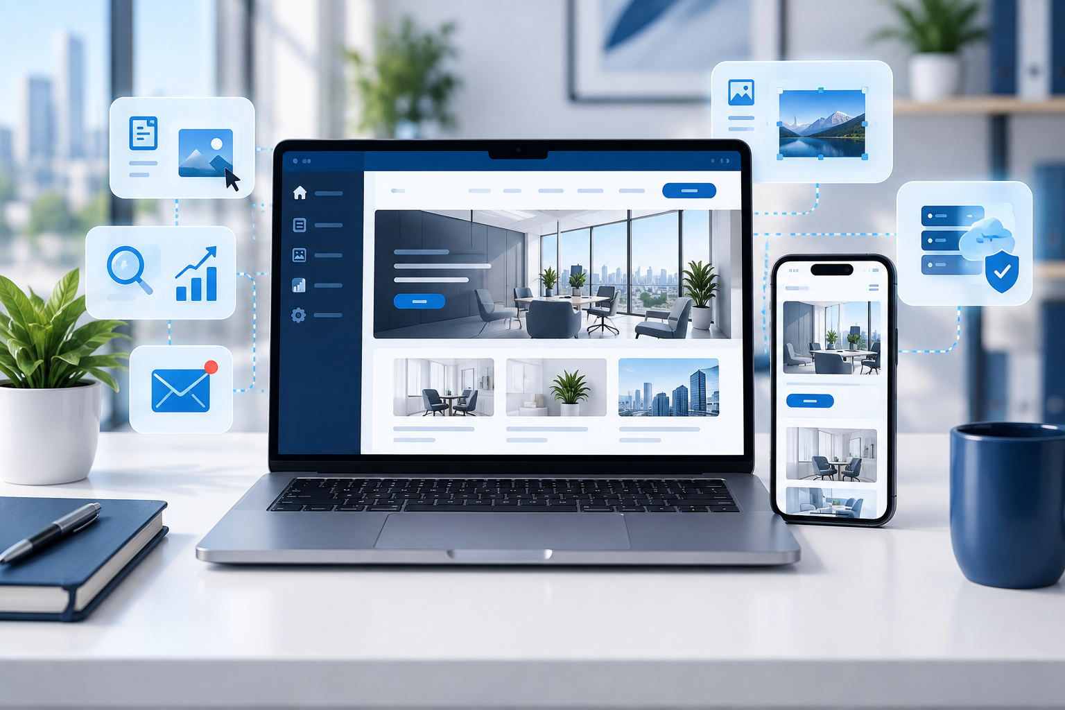 Plan Administrable de diseño web Nexora