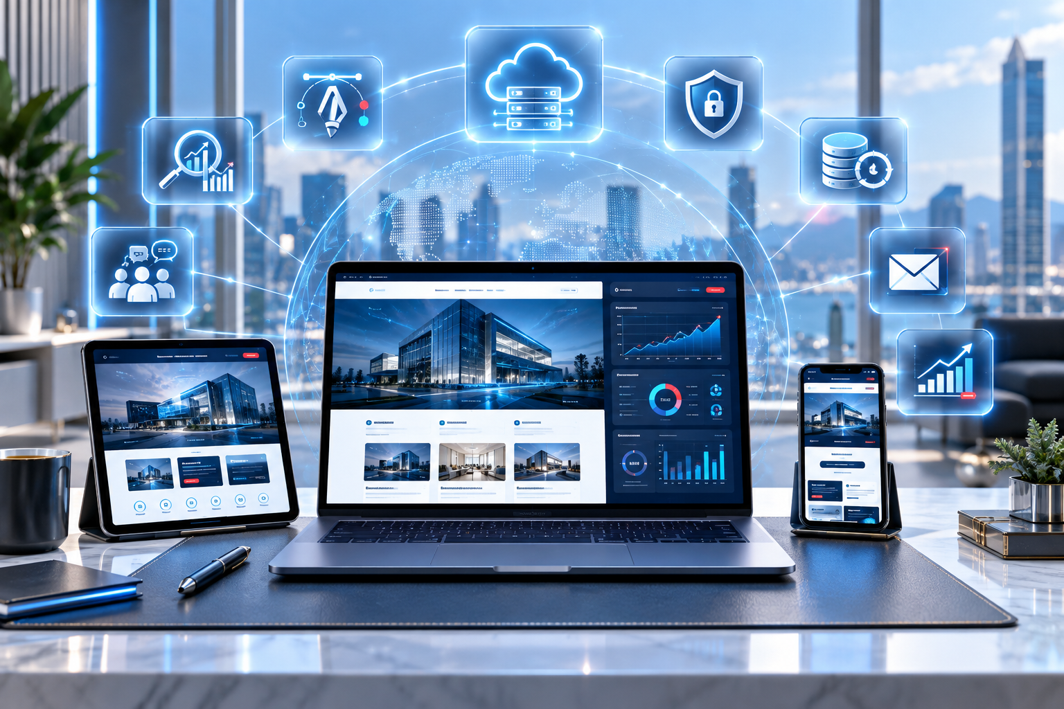 Plan Profesional de diseño web Nexora